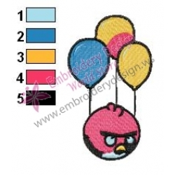 Angry Birds Embroidery Design 45